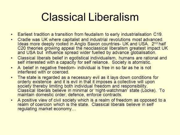 Did you know liberalism has multiple variations?