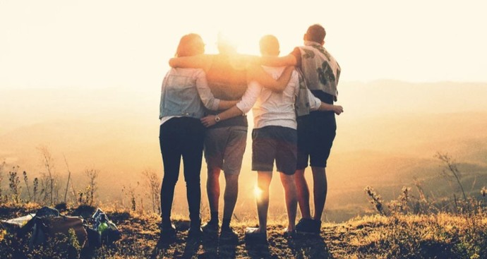 How often do you get to be with your friends?