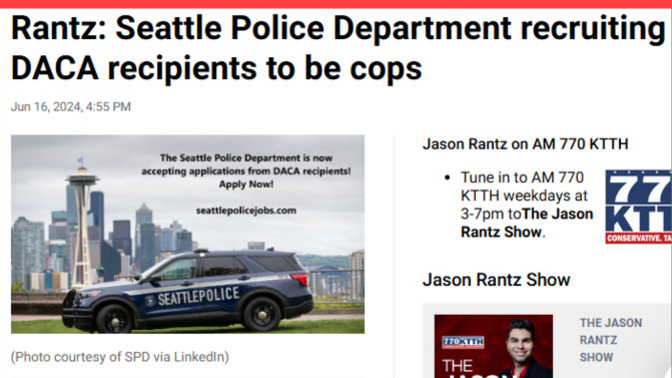 Should people who aren't even US Citizens be allowed to be Police Officers?