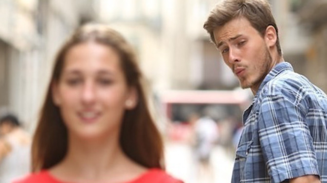 What draws your attention to a girl?