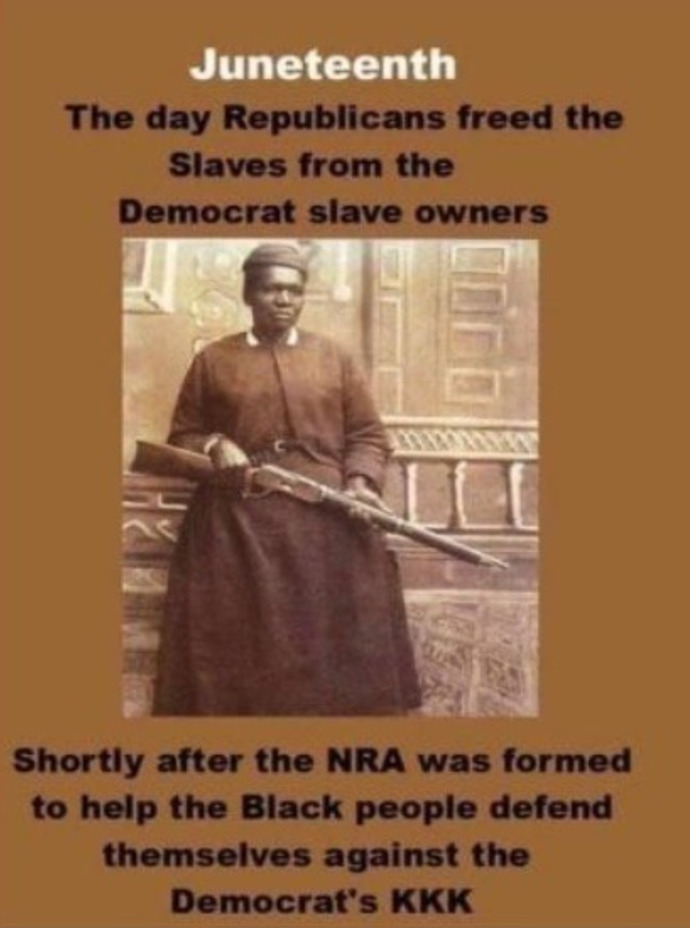 What are your thoughts about Juneteenth and what is represents to America?