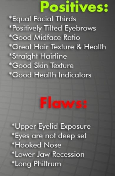 How can a guy with these strengths and flaws in face attract a women?