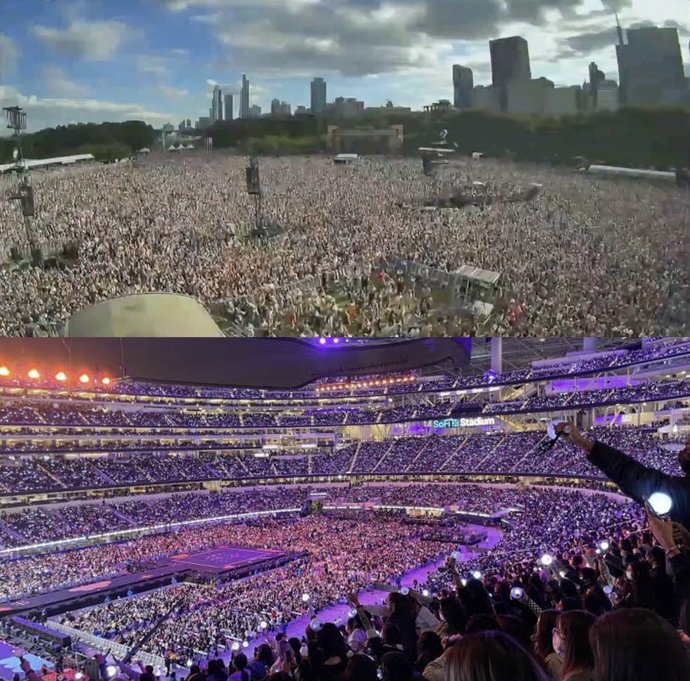 How would you all feel if you went to compete in an outdoor stadium in front of a sold out capacity crowd?