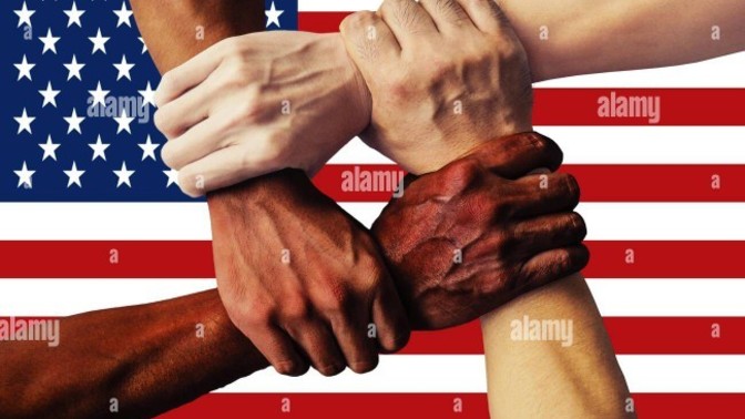 How did the USA manage to integrate the different cultures of the different immigrants who came to the USA?