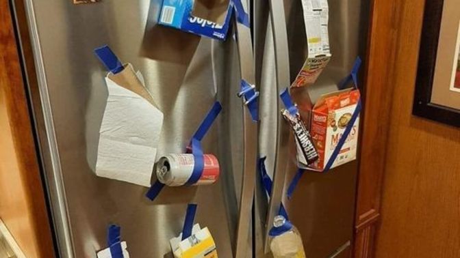 Do you post a shopping list on your refrigerator?