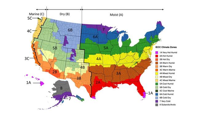 Which of these (UPDATED) climate zones do you prefer to live in?