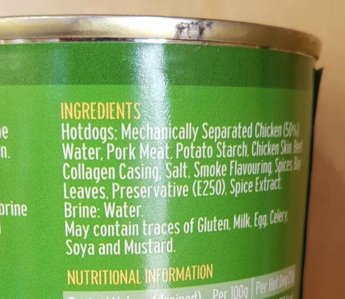 Whats in a hot dog?