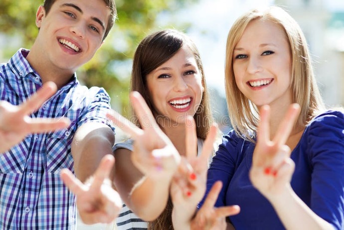 Do you ever give the peace sign when posing for pictures?