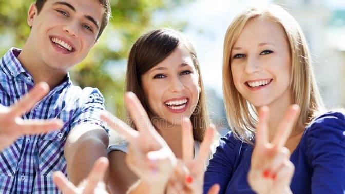 Do you ever give the peace sign when posing for pictures?