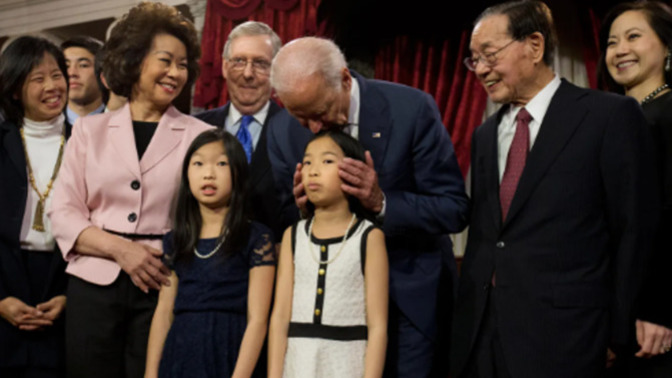 Without mentioning Trump, why did you vote for Joe in the primary? Why not choose a candidate with a brain?