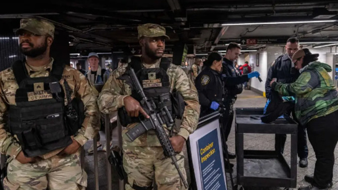 How is it possible that the national guard can be deployed to the NYC subway, but not the border where terrorists are crossing? Wasn't 911 enough?