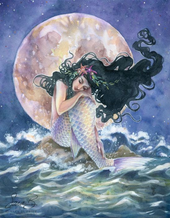 If mermaids were real, would they be fish people or just another kind of marine mammal?