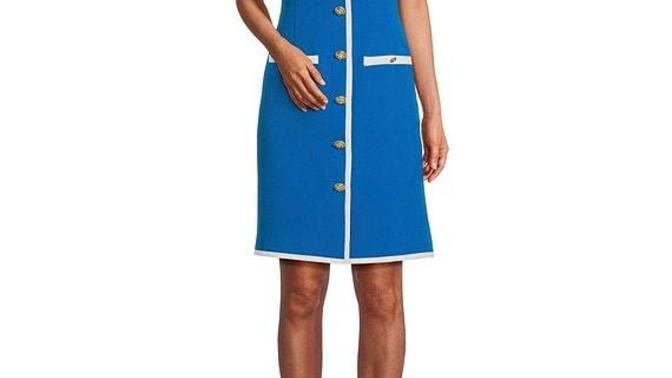 What accessories would I wear with this dress to the office?