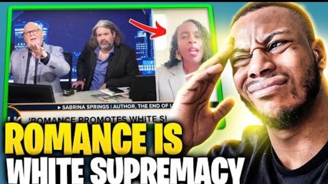 Do you agree with this woman? Romance originated in France and is white?