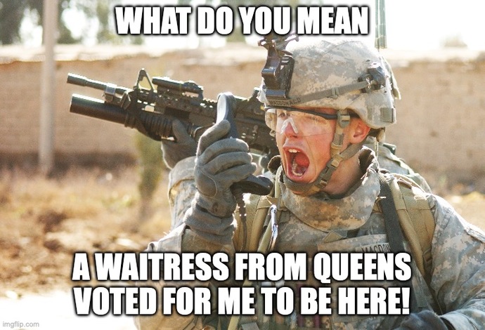 Should only those subject to military service be allowed to vote for or against war?