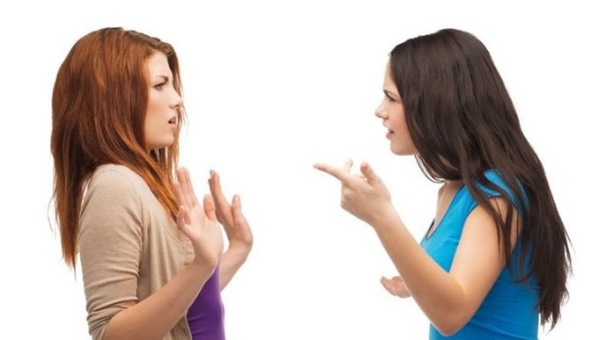 What do you do when you're angry with someone?