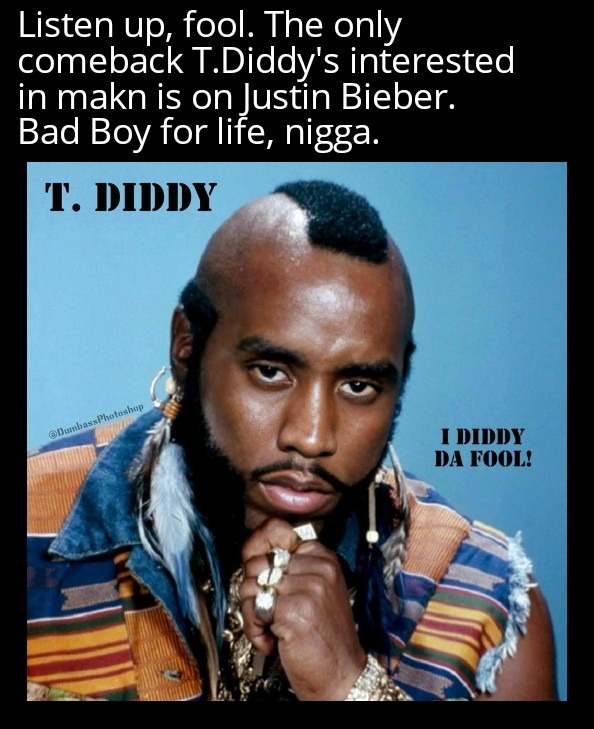 P Diddy invites you to Party. What is your response?