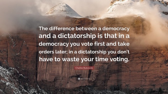 Outside of theory and what the constitution says, in real life is the USA actually a democratic republic?