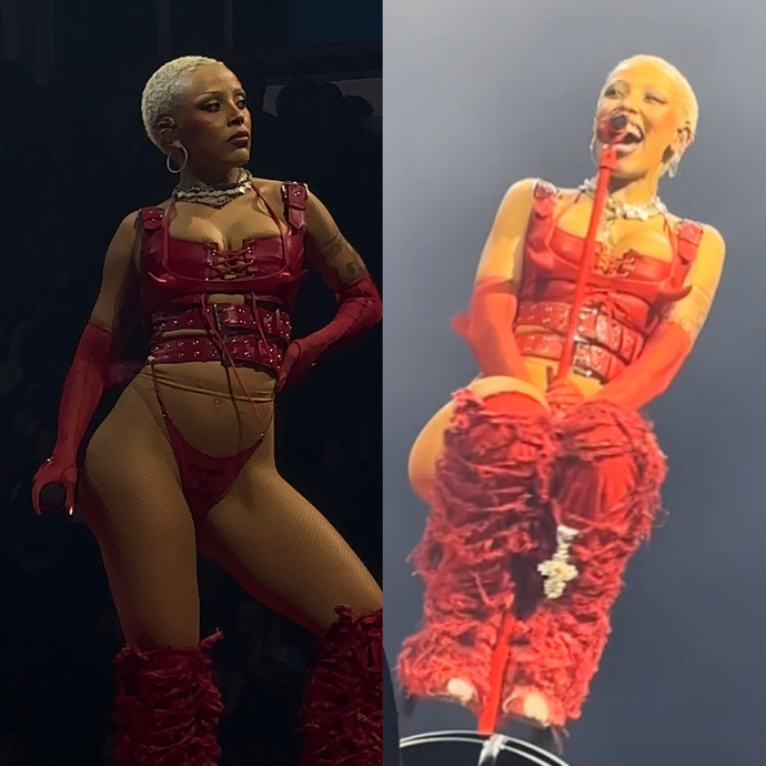 What’s your favorite Doja Cat tour outfit (part 5)?