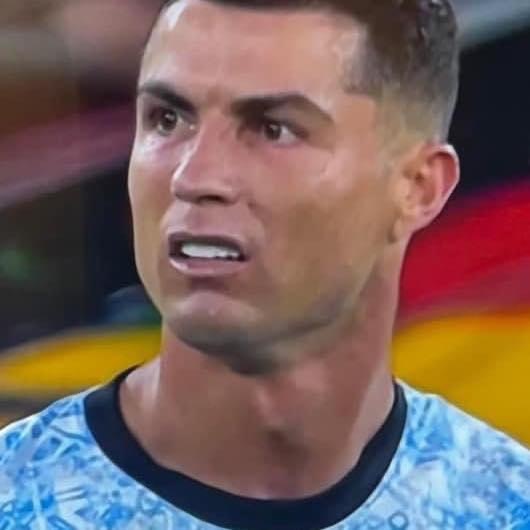 Have you seen Ronaldo’s face while playing against Georgia?