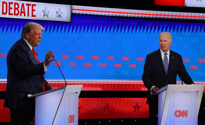 Do you agree, the debate was one lie after another. However, otherwise, the debate was a draw?