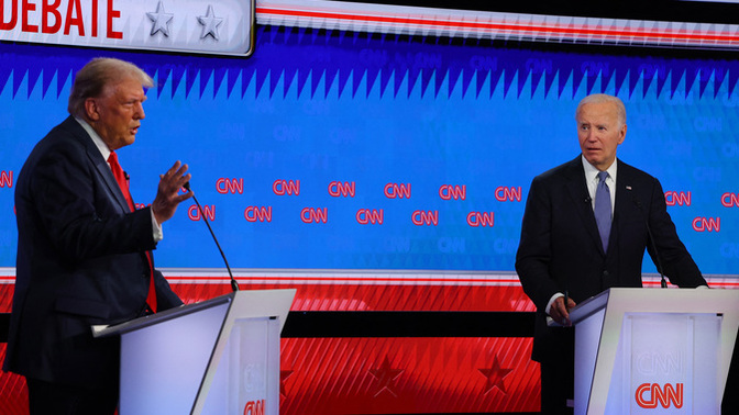 Do you agree, the debate was one lie after another. However, otherwise, the debate was a draw?