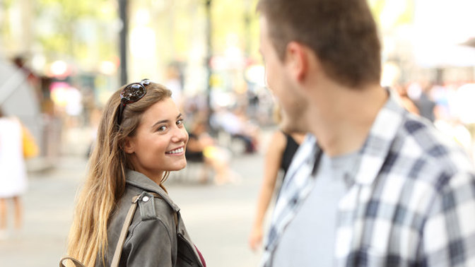 Other than looks, what would make you want to flirt with a stranger?