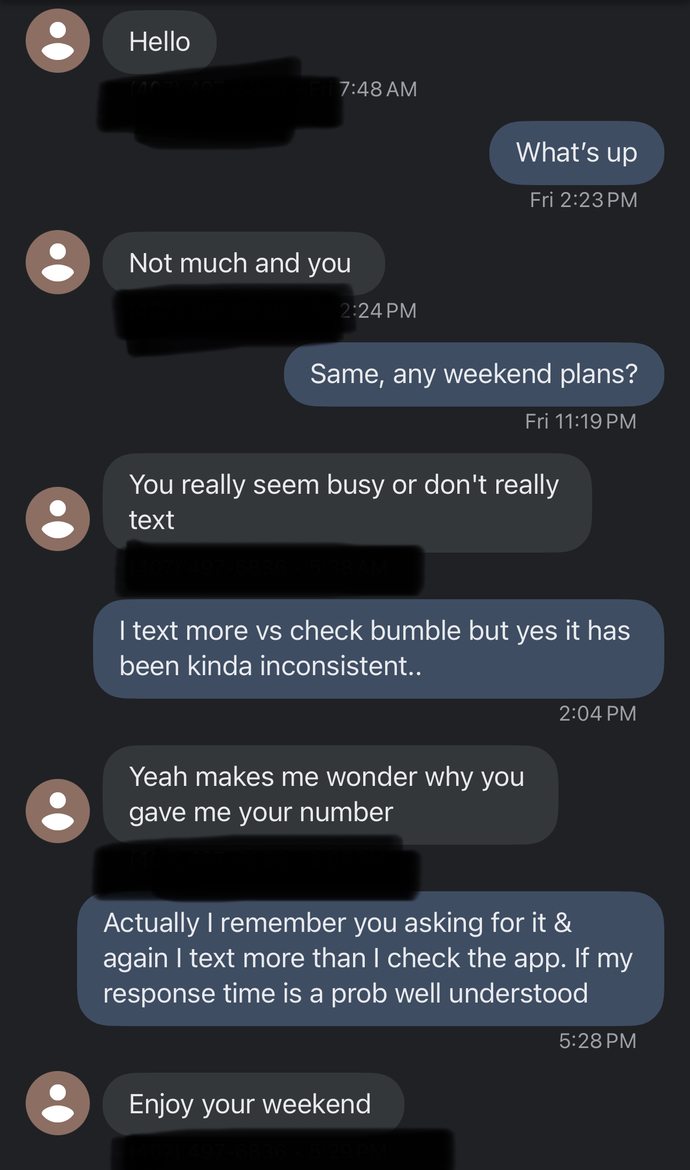 Is this a guy’s way of saying bye?