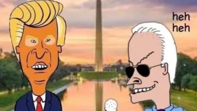 Is this an accurate depiction of Trump and Biden?