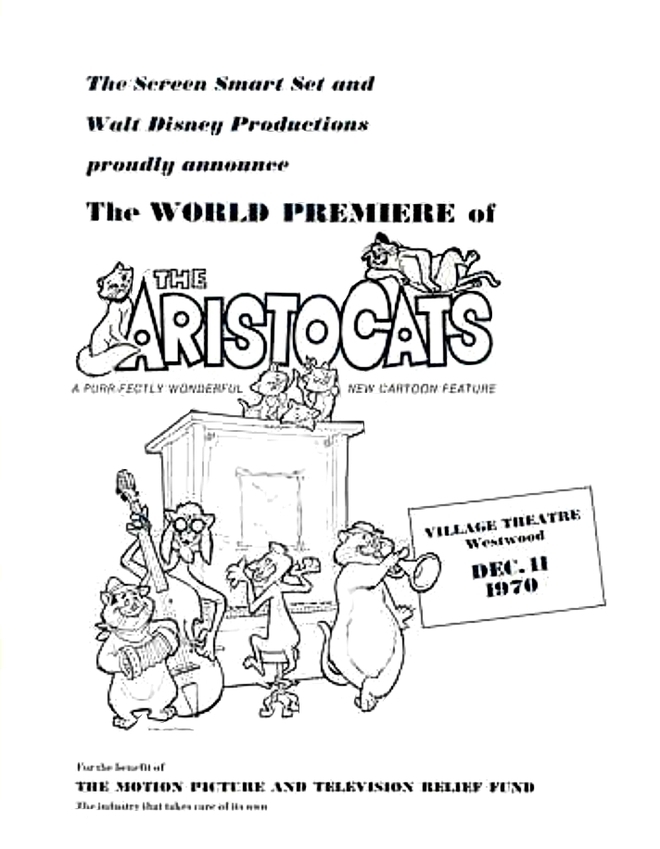 What did you think of the Disney classic film “The Aristocats” when it was released back in 1970?