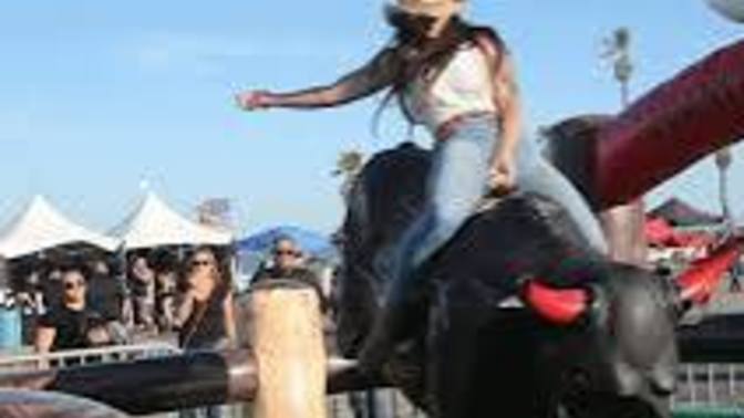 Me and a couple of my friends went to a fair and I ended up riding the mechanical bull. do guys find woman that do that attractive?