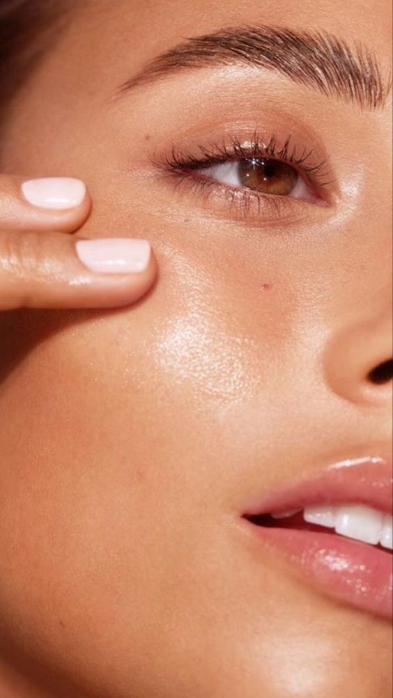 What is considered glowing skin in Western culture?