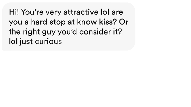 What is this guy asking me, I’m genuinely confused?