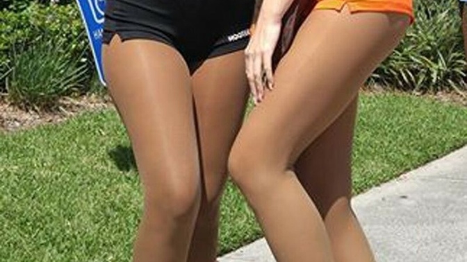 When women wear pantyhose between black and suntan, why do some men prefer black over suntan?