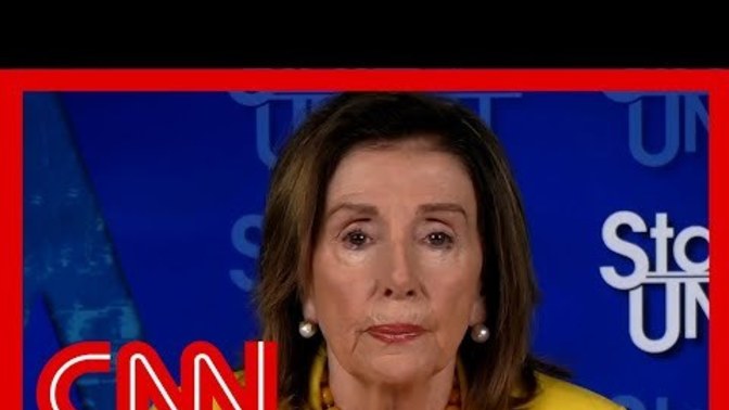 Nancy Pelosi says some health experts think Trump has dementia not biden?