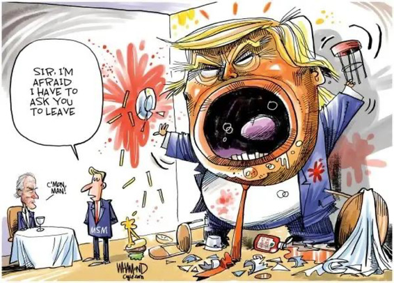 News organizations have now examined the "debate" closely & have determined that Trump told 602 lies in 40 minutes. Is this disqualifying? Accurate?