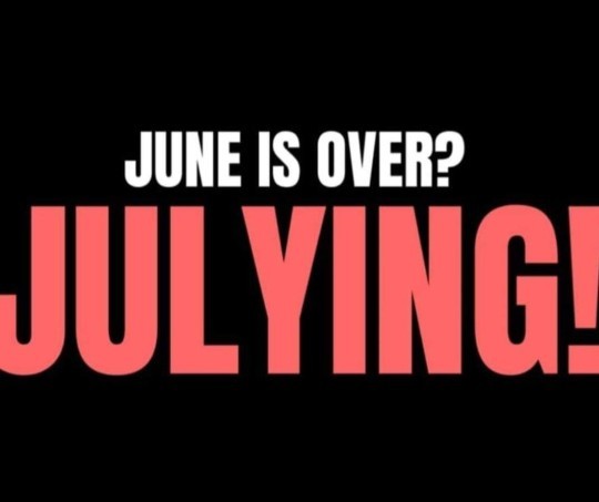 Any plans for July?