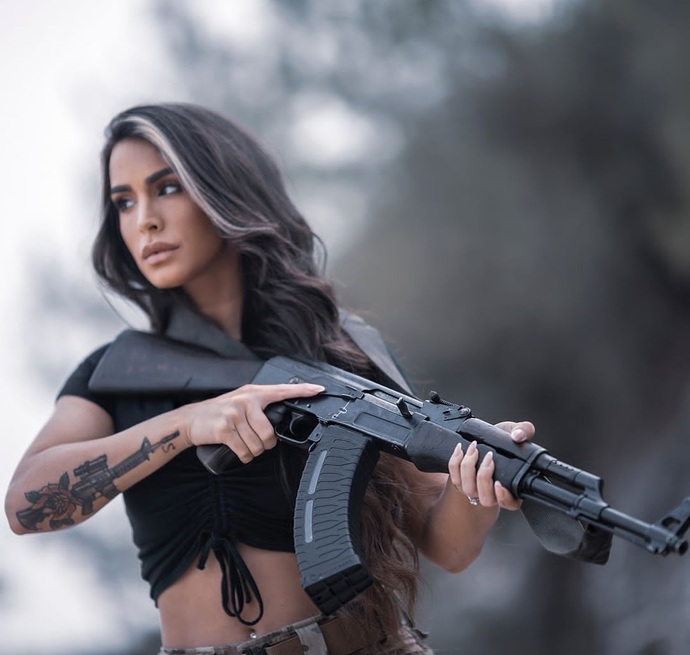 How do you feel about girls that can use a gun?
