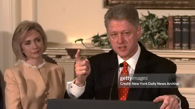 How come Bill Clinton could ravage Monica but they get on Trump for "maybe" doing it with a Ho?