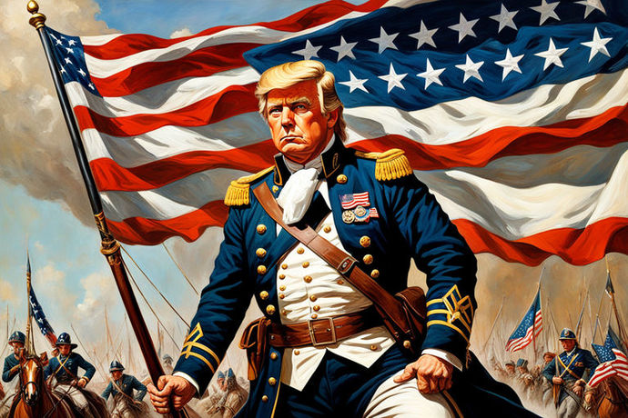 Is Donald Trump a true American patriot or not?