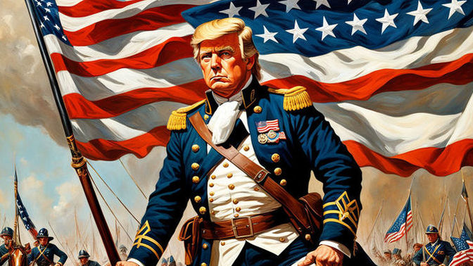 Is Donald Trump a true American patriot or not?