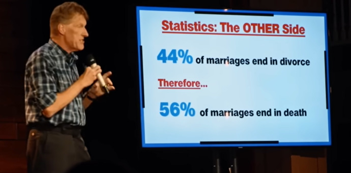 Did you realize this is how MARRIAGES END?