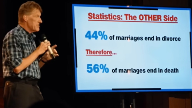 Did you realize this is how MARRIAGES END?