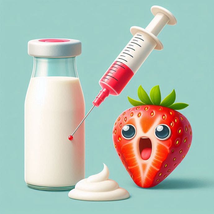 Would you take a yogurt syringe injection if it meant giving you more stamina?