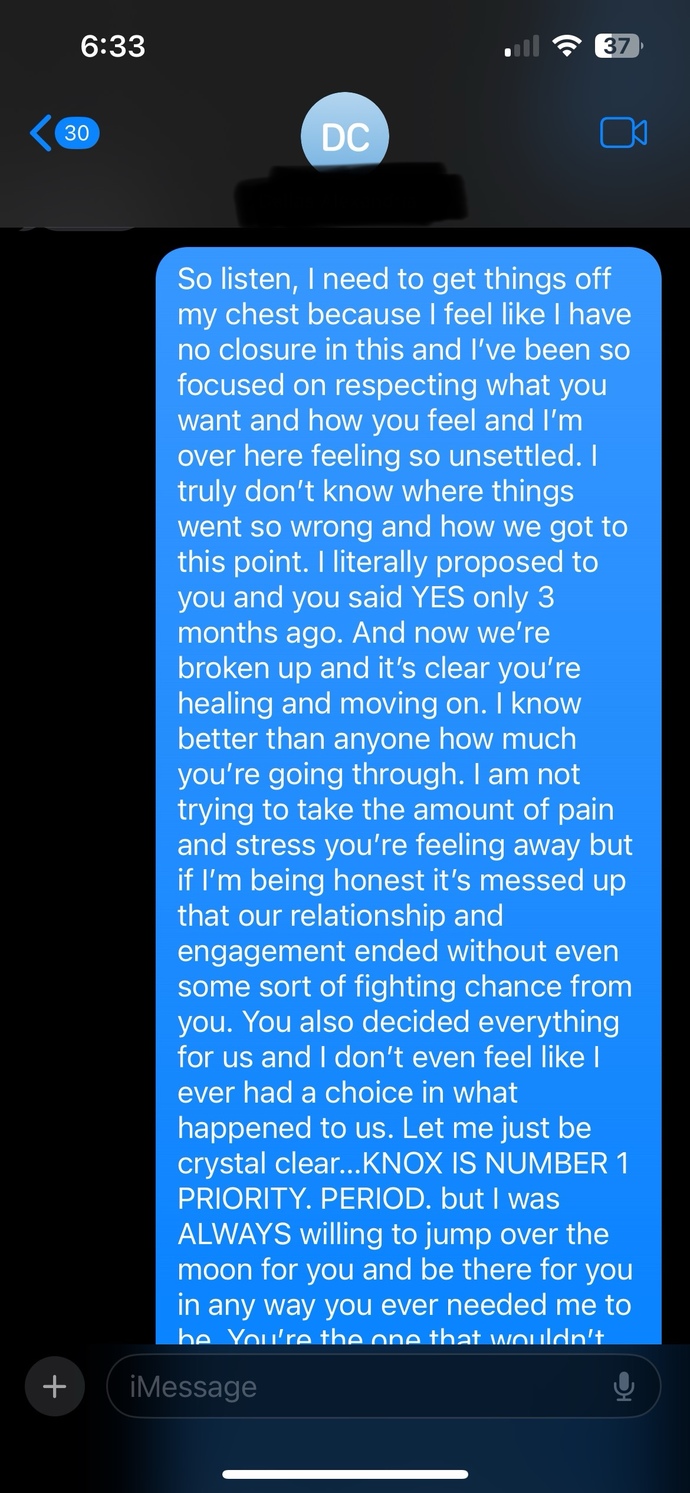 Me male 27 her female 34. is it over? or can her depression make her feel this way?
