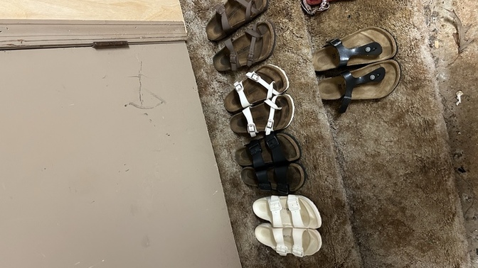 Also question I’m a guy tho but which of these sandal do I wear for the 4th of July today?