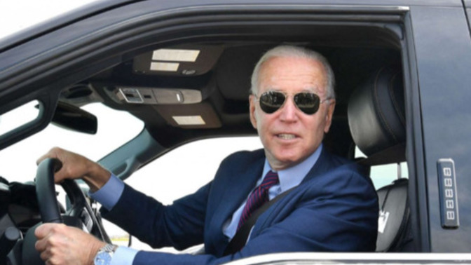 Would you get in an Uber car if Joe Biden was the driver?