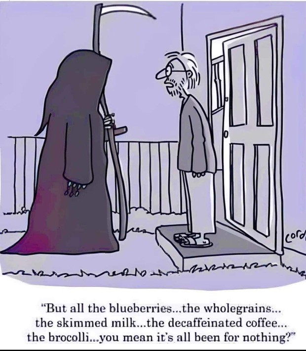 What are the signs that Death is in the neighbourhood?