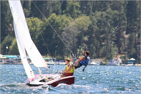 Have you ever sailed before?