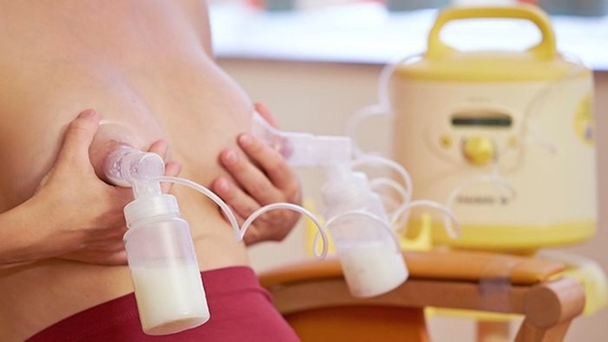Would it be possible for a woman who is in the 50s to produce breast milk without having to get pregnant?